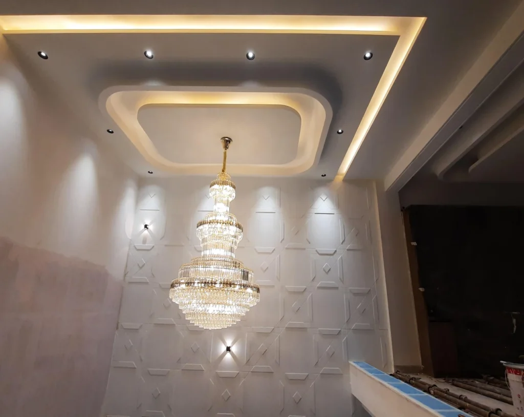 circular duplex false ceiling design 8