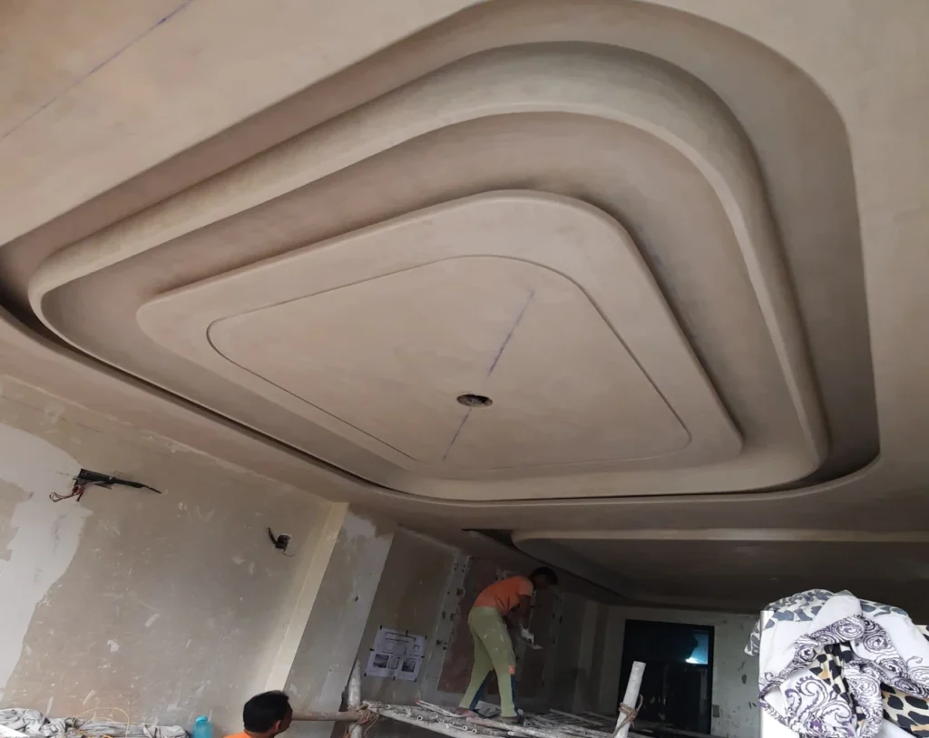 circular duplex false ceiling design 6