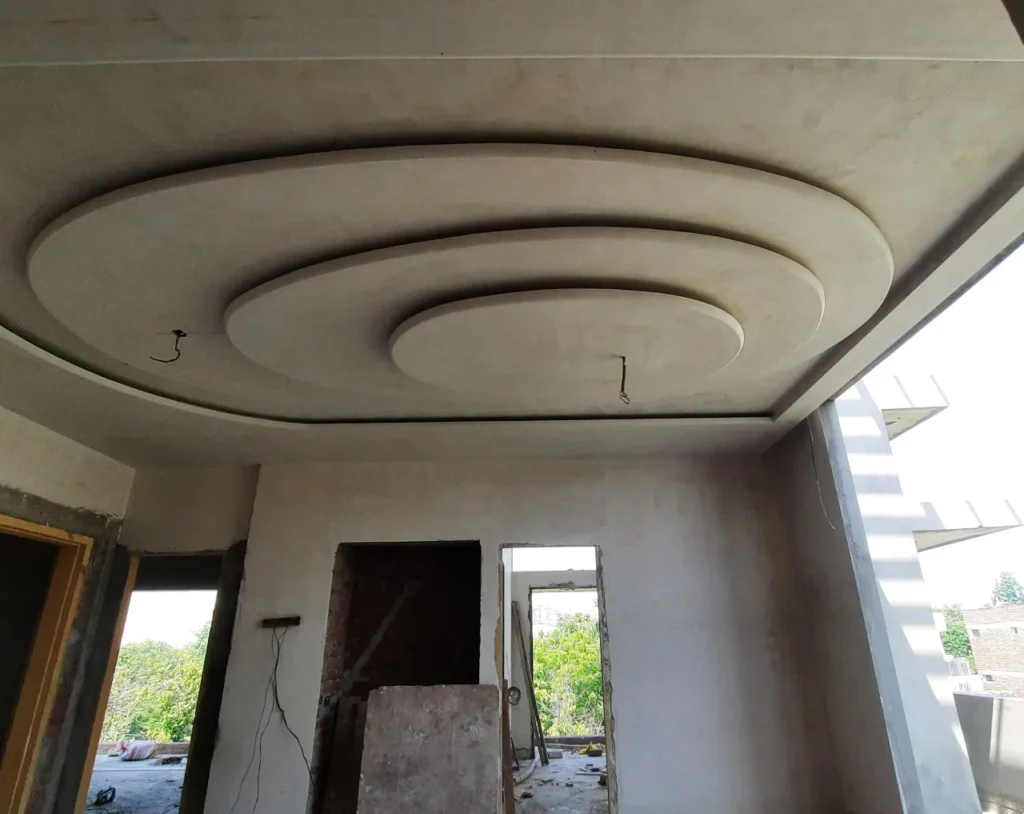 circular duplex false ceiling design 5