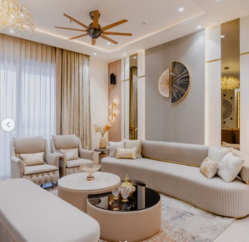 small living room interior